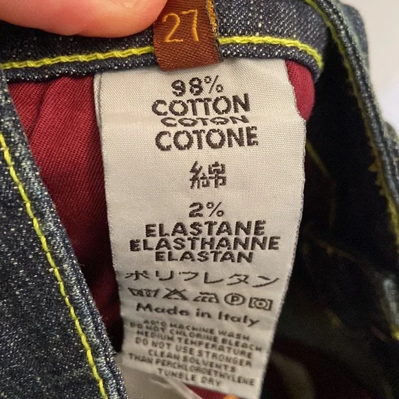 Notify Anemone Straight Leg, Mid Rise, Made in Italy, 28x35, NWT, $212 MSRP - Picture 8 of 14